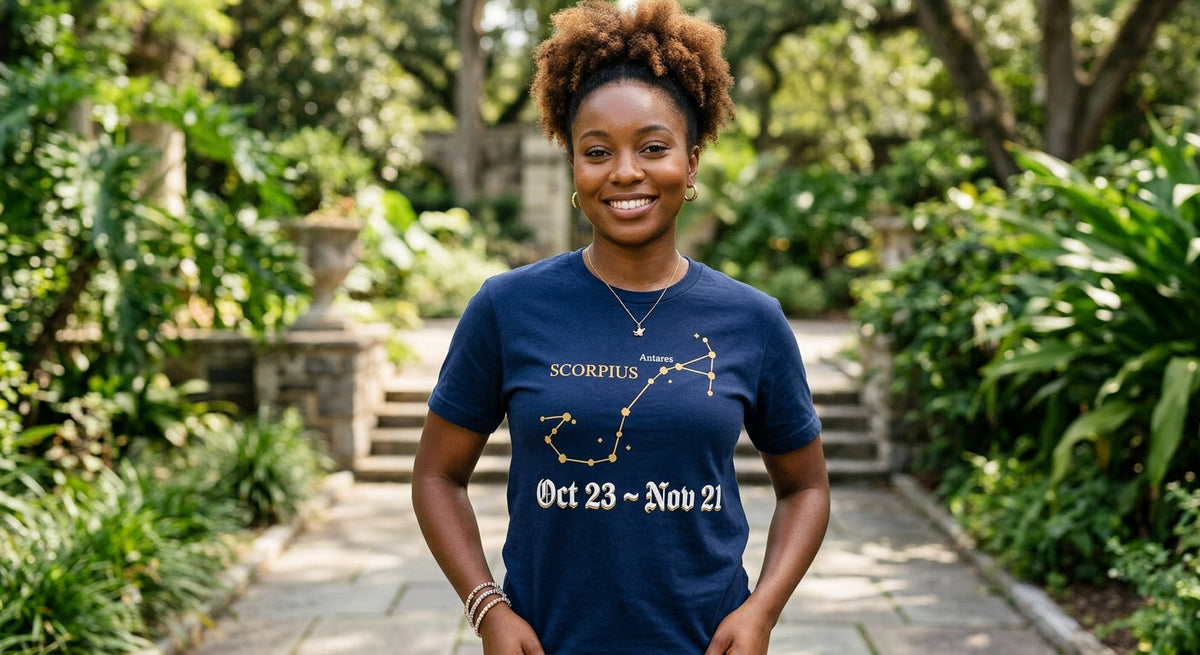 Scorpius zodiac tee - SASS collection